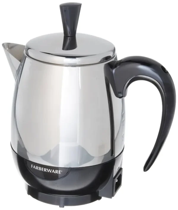 Farberware FCP240 4 Cups Electric Percolator - Silver