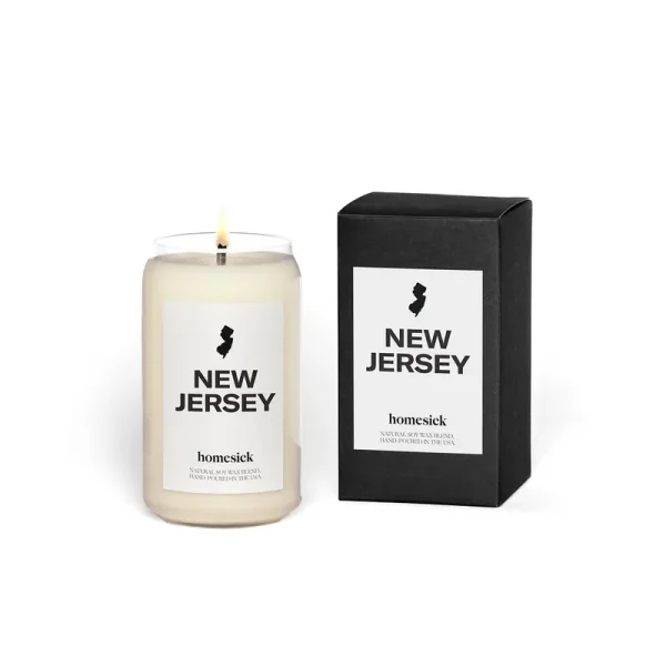 Homesick Candles White 'New Jersey' 2020 Candle 13.75 oz