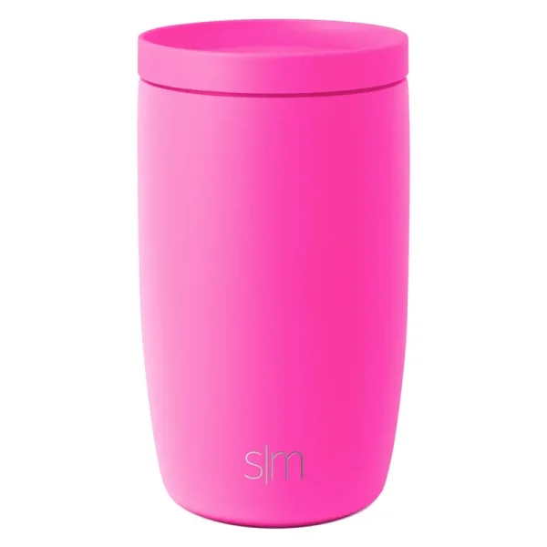 Voyager Tumbler with 360 Push Down Lid - 12oz - Rasberry Vibes (Pink)