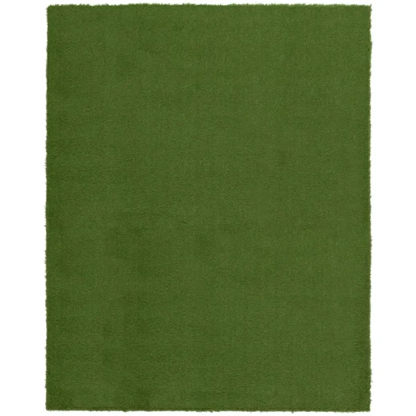 Mainstays 8'x10' Faux Green Grass Outdoor Area Rug, Size: 8' x 10'