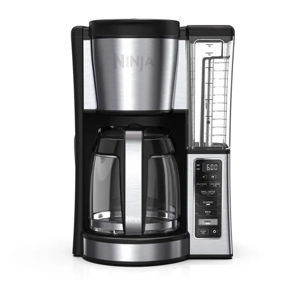 Ninja 12-Cup Programmable Brewer CE251 Coffee Maker, 60 oz, Black/Stainless Steel (Renewed)