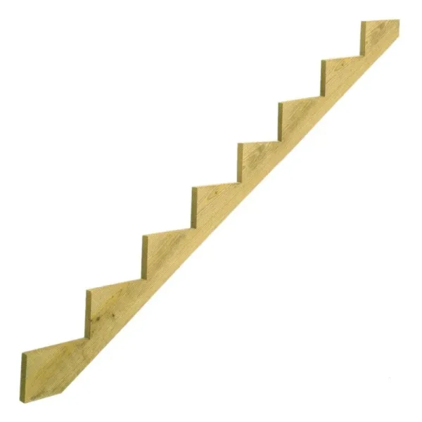 Universal Forest ProductsDUCT 8-Step Ground Contact Pressure Treated Pine Stair Stringer, Wood