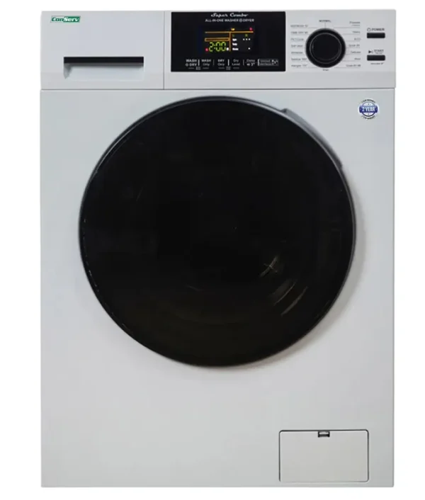 Conserv 15 lb Compact Combo Sani Washer Vented/Ventless Dryer with Pet Cycle in White