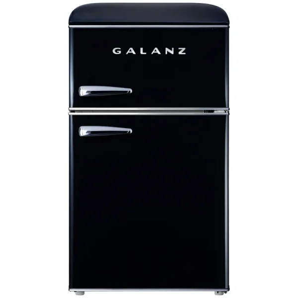 Galanz - Retro 3.1 Cu. ft. Mini Fridge - Black