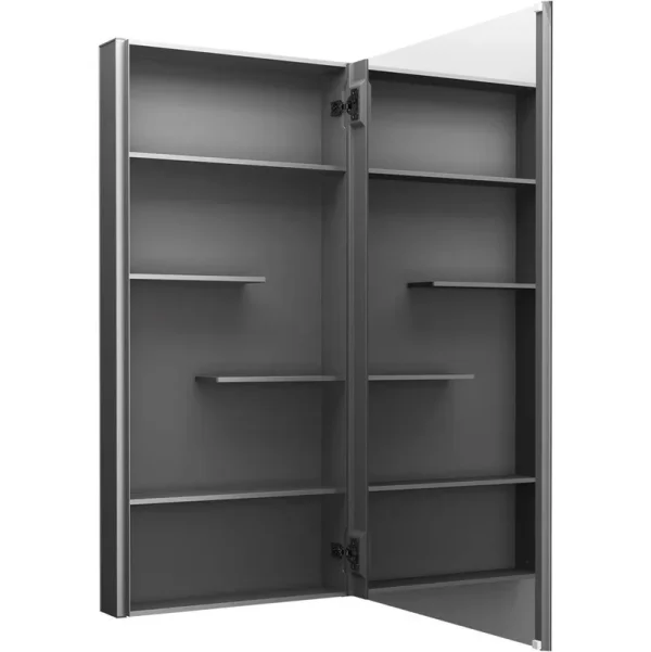 Kohler K-81148-DA1 40 x 20 in. Maxstow Medicine Cabinet - Dark Anodized Aluminum