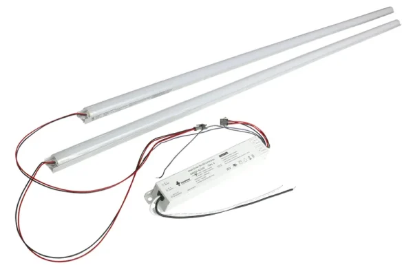 4ft LED Magnetic Strip Retrofit Kit for Linear Fixtures, 36W or 50W, 120-277V, 4000K or 5000K | WareLightby Warehouse Lighting