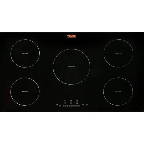 VEVOR 35" 5 Burner Induction Cooktop QRSDC5369200W6CU6V4