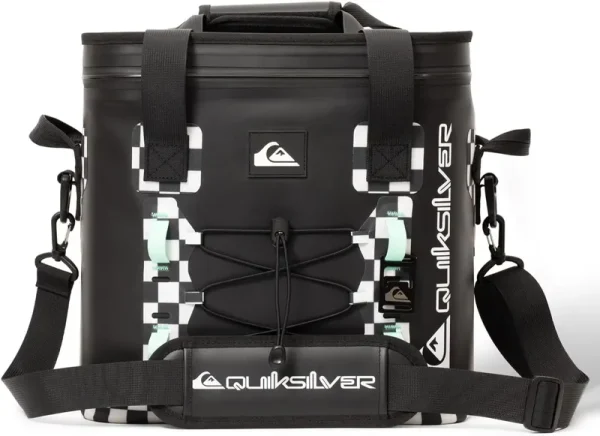 Quiksilver Insulated Cooler Bag 24 Can Portable Cooler with 48 - 72 Hour Ice Retention, Waterproof & Durable 20 L Camping Backpack for Travel