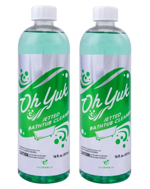 Oh Yuk Jetted Bathtub Cleaner | Two 16 Ounce Bottles!
