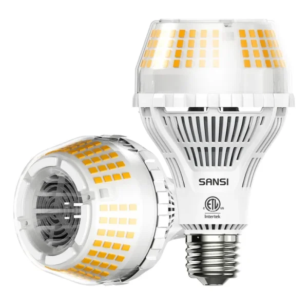 SANSI 200W Equivalent A21 LED Light Bulb 3000 Lumens E26 with Ceramic Technology 3000K Soft Warm Non-Dimmable 22-Year Lifetime at MechanicSurplus.com