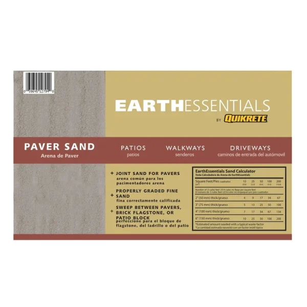 EarthEssentials by Quikrete Paver Base Sand - Each