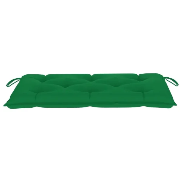 Bench Cushion Water Repellent Outdoor Garden Seat Cushion Oxford Fabric Latitude Run Fabric: Green Polyester