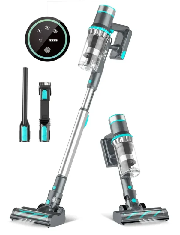 Belife BVC11 Cordless Vacuum Cleaner, 25Kpa 380W Brushless Stick Vacuum, Lightweight Vacuum for Home