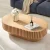 43.7" Oval Natural Wood