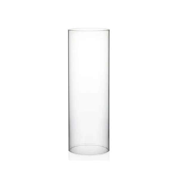 WGV Clear Glass Hurricane Candle Holder Vase, 12-Inch