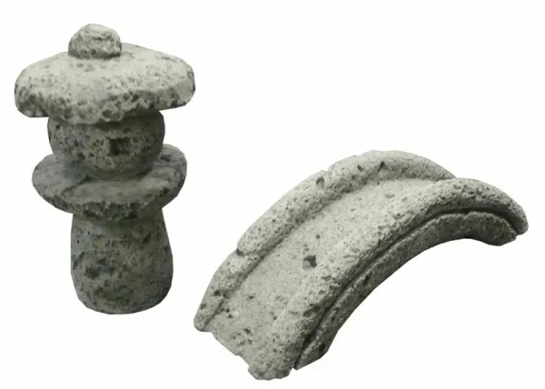 Campania International Tranquility Alpine Stone 2-Piece Garden Set
