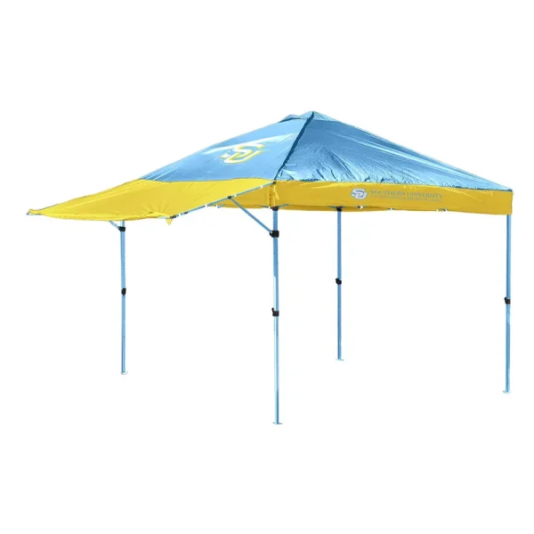 Logo Brands Hbcu 10 x 10 Canopy with Swing Wall- Southern University