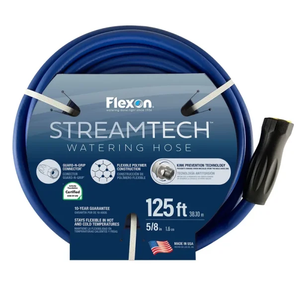 Flexon 5/8 in x 125 ft StreamTech Watering Hose