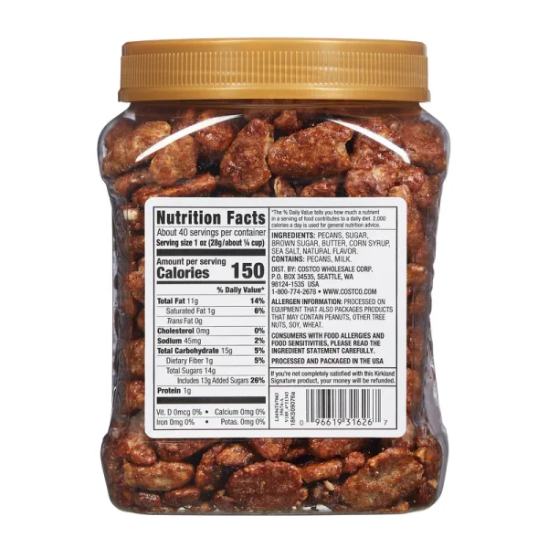 Kirkland Signature Praline Pecans, 2.5 lb