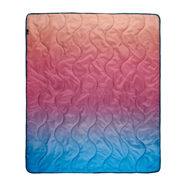 Ozark Trail 9404523GRD-WM Packable Blanket, 70" x 60" in Gradient Design with Stuff Sack for Camping Traveling Picnics