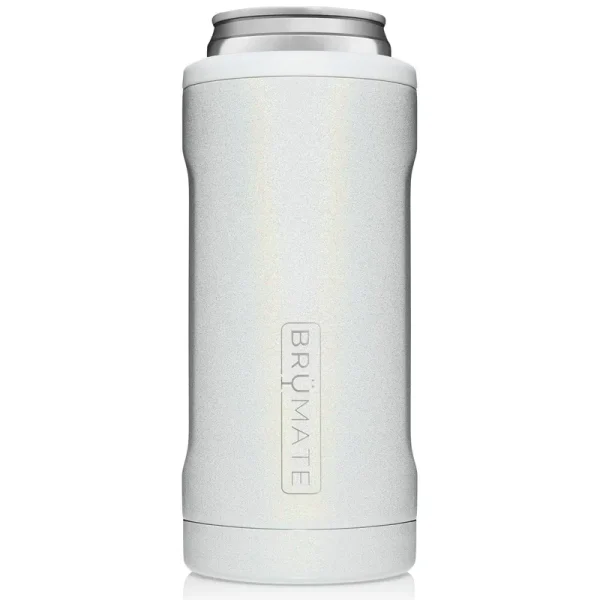 BruMate Hopsulator Slim Glitter Can Cooler, 12Oz