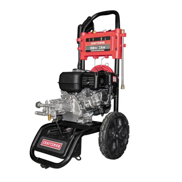 Craftsman 3100 PSI at 2.4-GPM 3100 PSI 2.4-Gallons Cold Water Gas