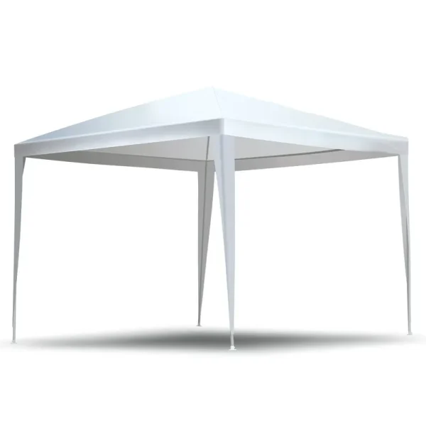 MGHH Party Tent 10 Feet x 10 Feet Gazebo Canopy Outdoor Tent for Parties Waterproof UV Protection Pavilion for Wedding, Camping, Events Shelter