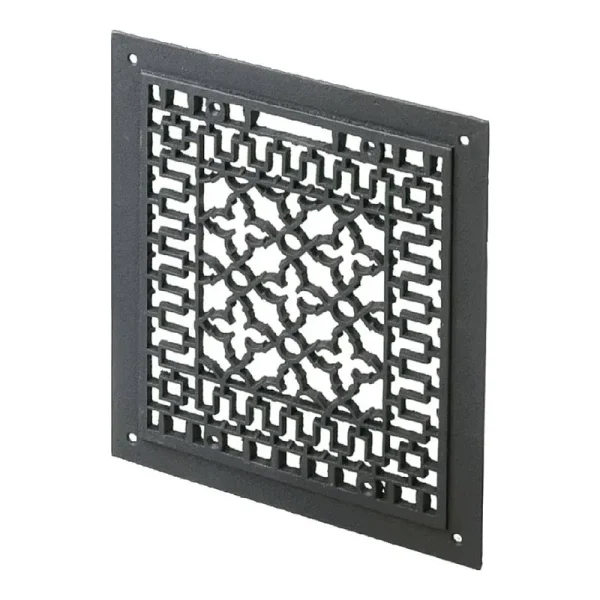 Minuteman International Cast Iron Grille, Black