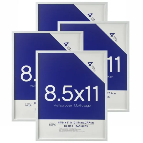 Studio Decor 8.5" x 11" Multipurpose Wall Frames - 4 ct