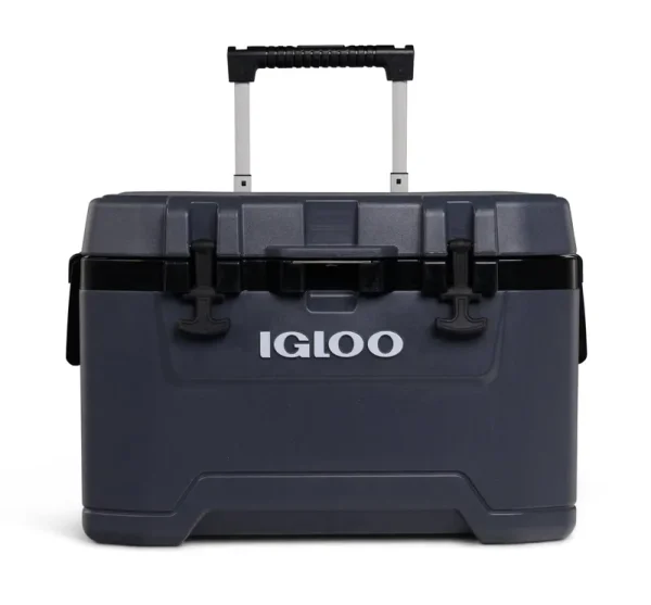 Igloo Overland 52 qt Ice Chest Cooler with Wheels Gray