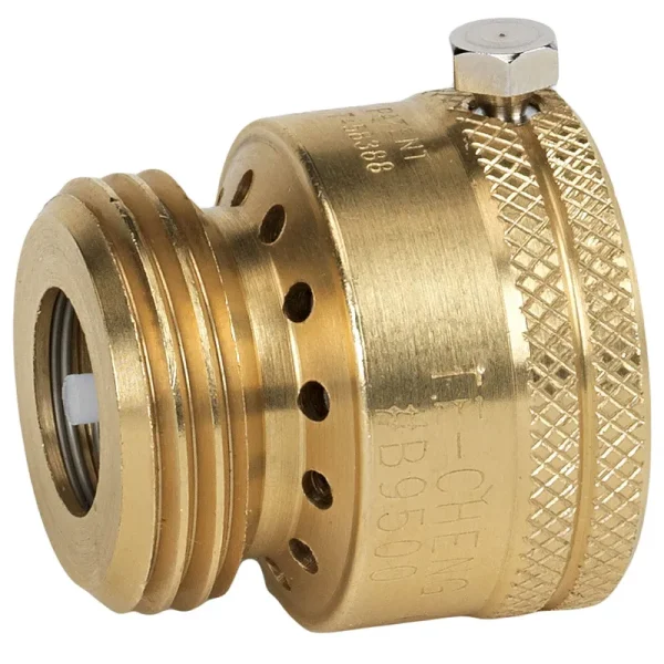 Homewerks Worldwide VACBFPZ4B  Male Hose Thread Outlet Vacuum Breaker, Brass, 0.75"
