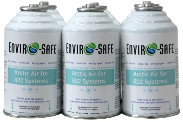 EnviroSafe Arctic Air for R22 R-22 R22A Systems 6 Cans