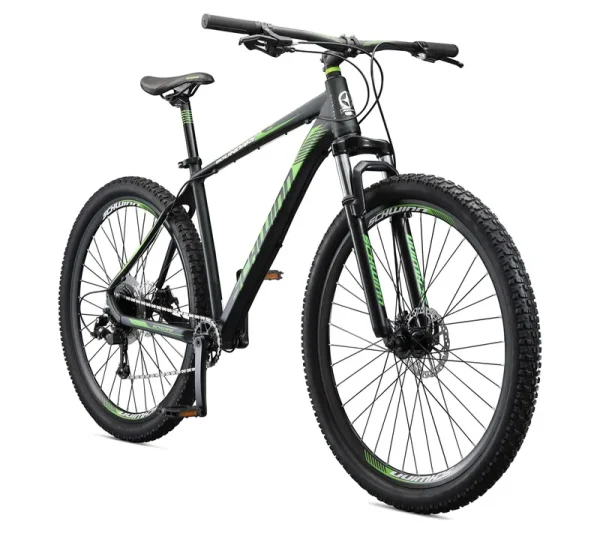 Schwinn 29 - In. Boundary Mens Mountain Bike, Black and Green