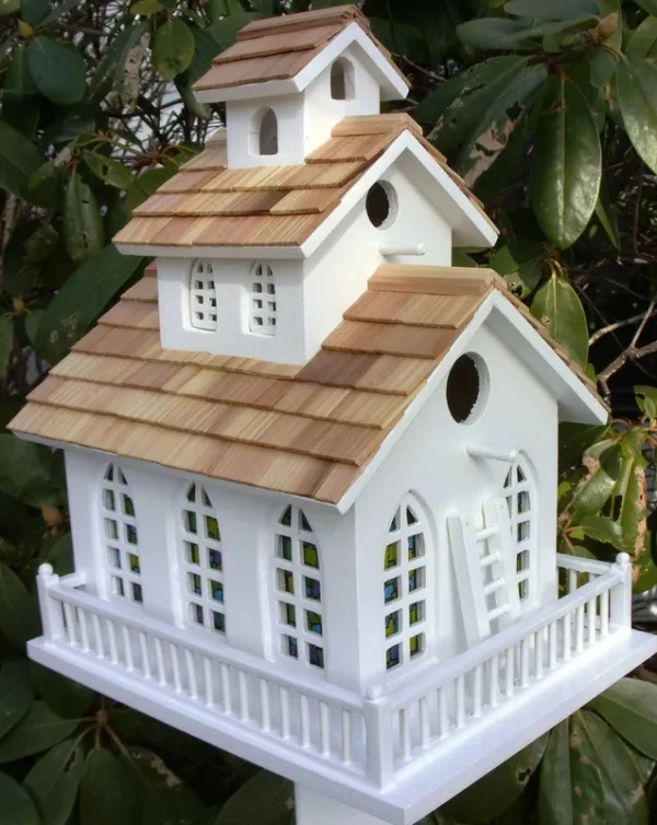 Home Bazaar Wedding Chapel Bell Birdhouse