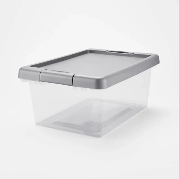 Small Latching Clear Storage Box - Brightroom