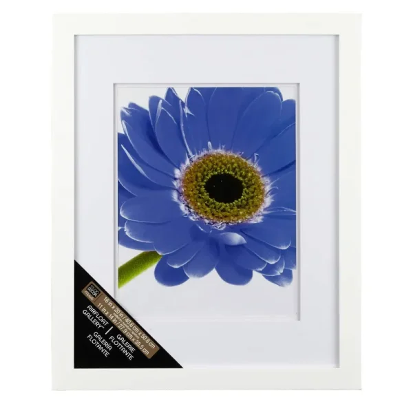 Studio Decor White Gallery Wall Frame with Double Mat - 11 in