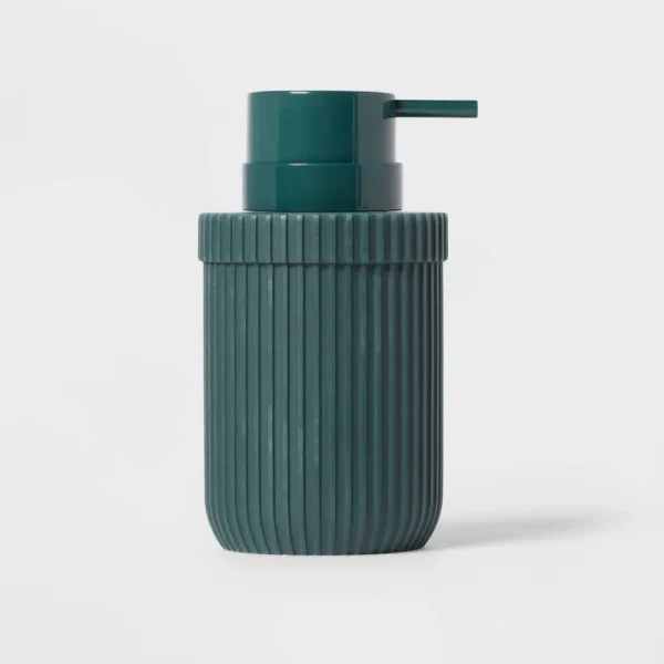 Ribbed Soap Pump Green - Room Essentials