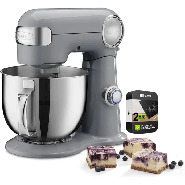 Cuisinart Precision Master 5.5 Quart Stand Mixer Dove Gray with 2 Year Warranty