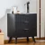 3 drawer black