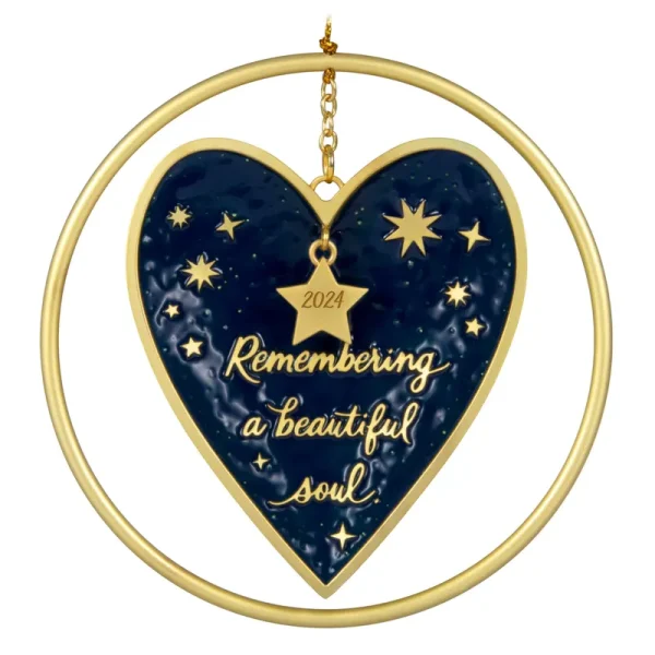 Hallmark Remembering A Beautiful Soul 2024 Metal Ornament