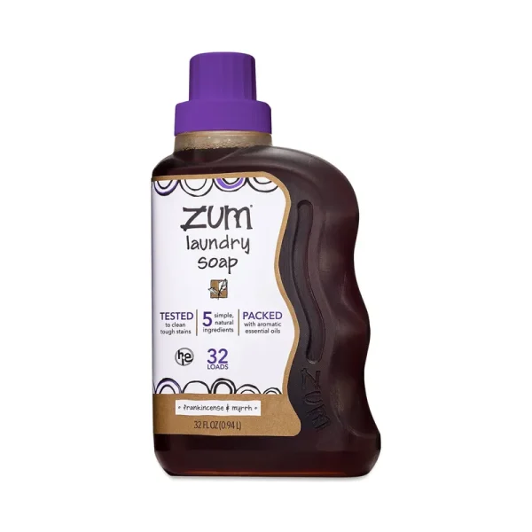 Zum Laundry Soap, Frankincense & Myrrh - 32 fl oz
