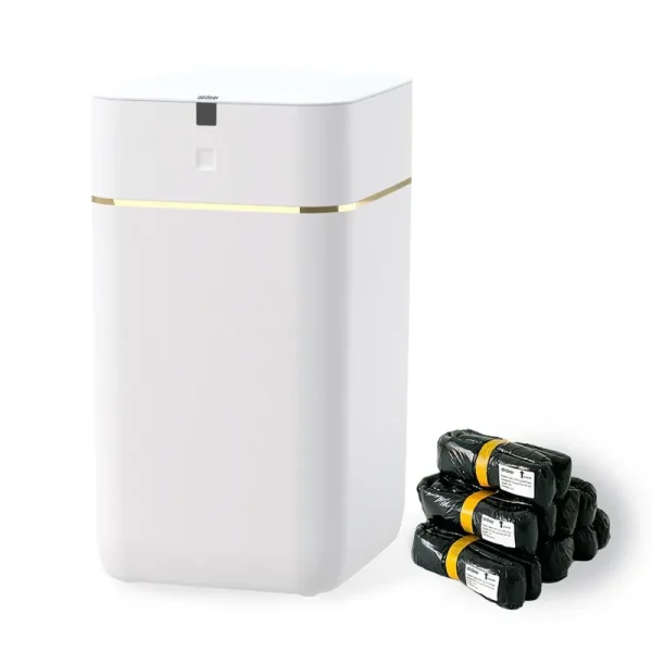 Airdeer Automatic Trash Can, 4 Gallon Self Sealing and Self-Changing Smart Trash Can, Motion Sensor, Touchless Garbage Can with Lid for Kitchen