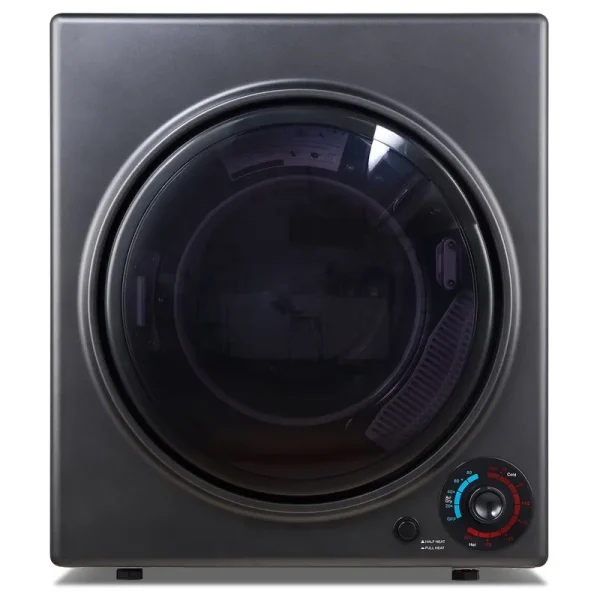 CTT Portable Dryers for Laundry 1500W, 3.5 Cu.ft Compact Dryer with Stainless Steel Tub, 4 Drying Mode, Apartments, Rvs, Dorms