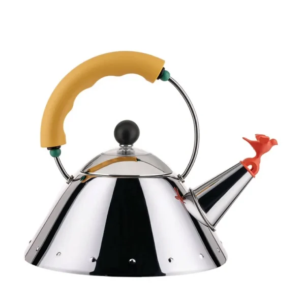 Alessi Michael Graves Water Kettle Yellow