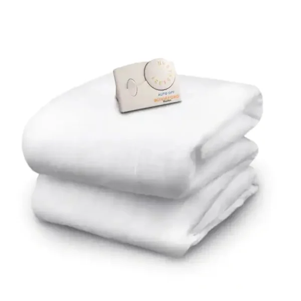 Biddeford Electric Heated Mattress Pad White King