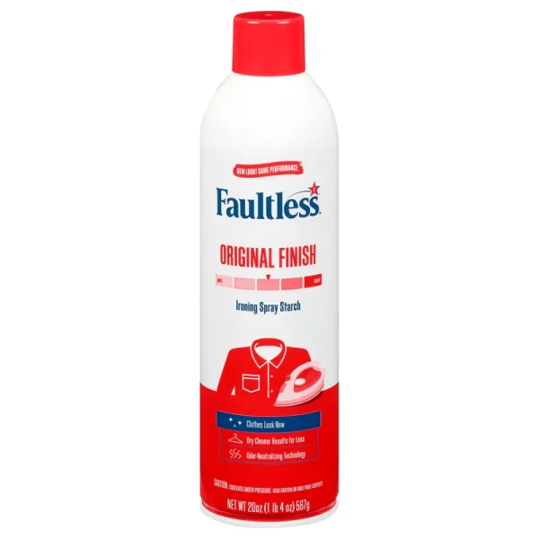 Faultless Ironing Spray Starch, Original Finish - 20 oz