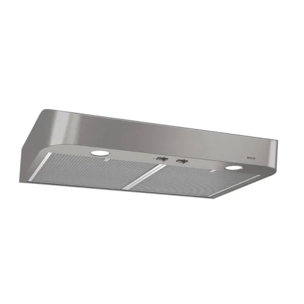 Broan 30-Inch Convertible Under-Cabinet Range Hood, Stainless Steel