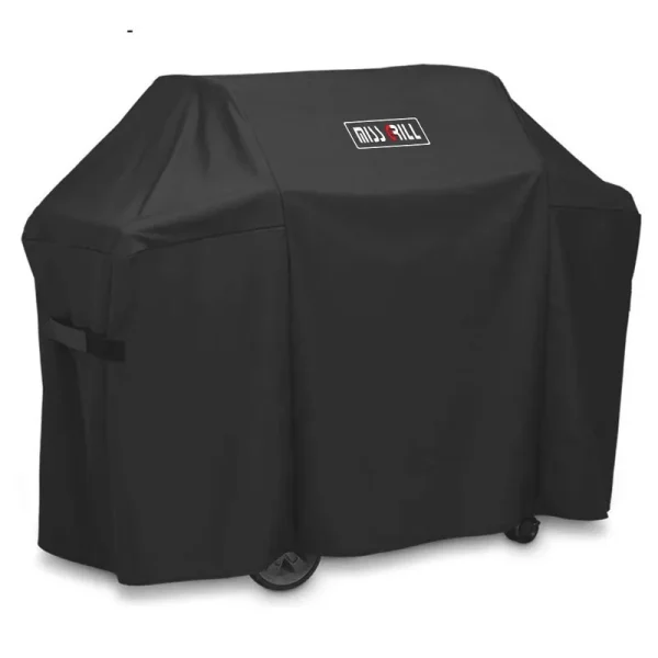 DallasCover 7130 Grill Cover Fits Weber Genesis II 3 Burner Grill and Genesis 300 Series Grills (Compared to 7130),58 x 44.5-Inch Heavy Duty