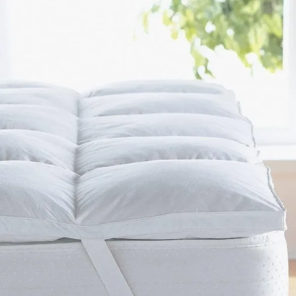 Porch & den Stacey Hypoallergenic 2-Inch Down Alternative Fiber Bed Topper - King