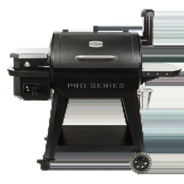 Pit Boss Pro 850-Sq in Hammer Tone Pellet Grill in Gray | PB850PS2